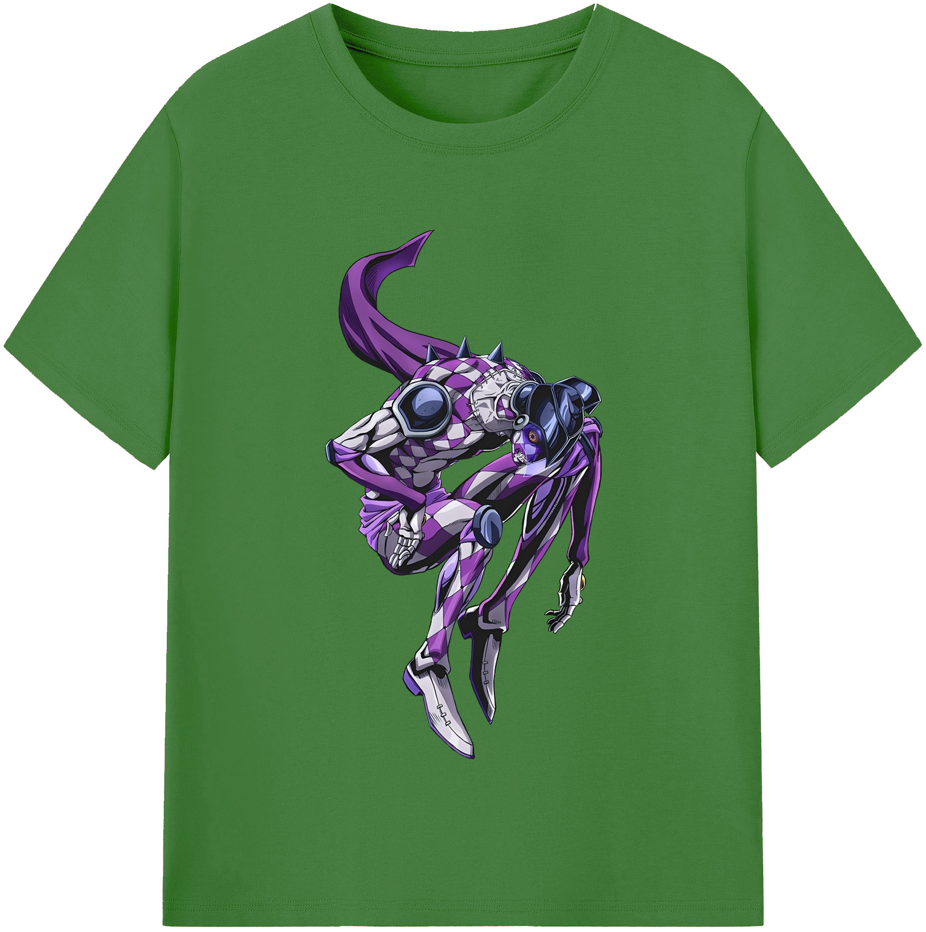（画像用） ジョジョの奇妙な冒険 パンナコッタ?フー JoJo's Bizarre Adventure Pannacotta Fugo レディースカジュアルプリントTシャツ（綿100％）